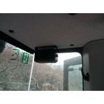 Nakladač Hitachi, CB vysílačka President Barry, DIN držák, CB anténa Sirio Mini Snake, reproduktor