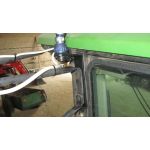 John Deere, CB vyslaka Allamat 409, CB antna Sirio Turbo 800, kovov