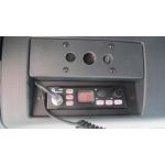 Man TGX, CB vyslaka Allamat 409, CB antna Sirio Mini Snake, kovov DIN drk, zaputn CB repro