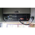 Daf XF, CB vyslaka President Truman ASC, kovov DIN drk 