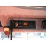 Mercedes Atego, CB vyslaka Lafayette ARES ( Allamat 408 ), kovov DIN drk, zaputn CB repro 