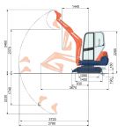 minibagr Kubota
