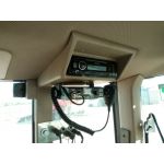 Traktor John Deere, CB vysílačka KPO K-500, CB anténa Sirio Turbo 800 na dodatečném držáku