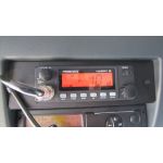 MAN TGS, CB President HARRY III, kovov DIN drk, uchycen MIC kabelu, zaputn CB reproduktoru 