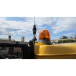 Kombajn New Holland, CB antna President Kentucky