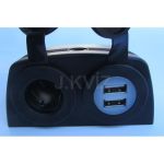 CL a dvojit USB zsuvka v pdavnm panelu