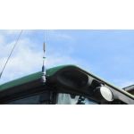 JOHN DEERE, CB antna Sirio Turbo 800, CB vyslaka Allamat 409