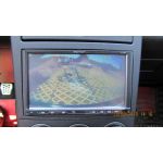 Nissan 350Z, CMOS kamera 180 stup v podloce SPZ - zobrazen na 2DIN rdiu 