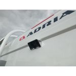 Adria, 2ks CCD kamer 170st. v dodatečném držáku z nerezu, 2DIN autorádio Kenwood