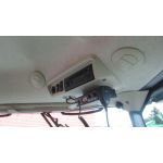 Kombajn John Deere, CB vyslaka Allamat 409, CB antna Sirio Turbo 800 