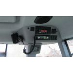 Traktor Claas, CB vyslaka President Truman, kovov DIN drk, extern reproduktor President