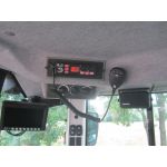 Nakladač VOLVO, CB vysílačka Allamat 409, CB anténa Sirio Turbo 800, kovový DIN držák