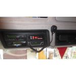 Iveco Stralis, CB Allamat 409, kovov DIN drk, extern CB repro, ant. Sirio Turbo 1000