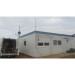 Objekt expedice v pískovně, CB anténa Sirio Thunder, bleskojistka