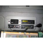 Iveco Stralis, CB Maas Colonia, kovov DIN drk, pichycen MIC kabelu, extern CB repro, LCD  