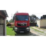 MAN TGS, CB antna Sirio Turbo 800 - konec antny ve vce cca 410cm!!!