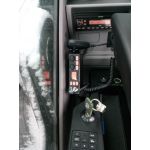 Otočný bagr Volvo, CB vysílačka Allamat 409, CB anténa Sirio Turbo 2000, reproduktor