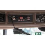 Case IH, CB vyslaka Maas Colonia, kovov DIN drk, pdavn CB repro, CB antna Sirio Turbo 800