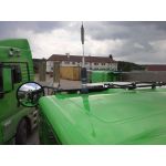 Komatsu, CB vysílačka Allamat 409, CB anténa Sirio Turbo 800