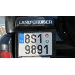 Toyota Land Cruiser, kamera CCD 150 stup, zobrazen na 2DIN rdiu s navigac Kenwood