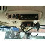 Kombajn John Deere, CB vysílačka KPO K-500, CB anténa Sirio Turbo 800