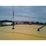 Kombajn New Holland, CB vysílačka Lafayette Trucker, CB anténa President Kentucky