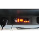 Claas Lexion, CB vyslaka Allamat 409, CB antna Sirio Turbo 800, kovov DIN drk