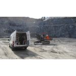 Bagr Volvo, CB vyslaka Allamat 409, CB antna Sirio Turbo 2000