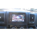 Fiat Ducato, kamera v brzdovm svtle a 2. kamera nad SPZ, 2DIN rdio Kenwood