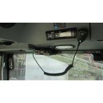 Tecnoma postikova, CB antna President Hawai, CB vyslaka Allamat 409, kovov DIN drk