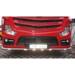 Mercedes Actros, mont LED osvtlen a pepnae - svt s obrysovkami, nebo po zapnut klku