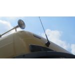 Mercedes Actros, CB vyslaka Allamat 409, CB antna orig.Mercedes, repro 100 mm pod orig. krytem