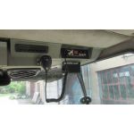 Claas kombajn, CB vyslaka Allamat 409, kovov DIN drk, CB antna Sirio Mini Snake