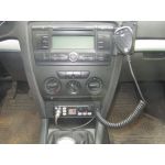 Škoda Octavia II, CB vysílačka Allamat 409, CB anténa Sirio Turbo 800, DIN držák, zapuštění CB repro