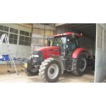 Case IH 140, CB vysílačka Allamat 409, CB anténa Sirio Turbo 800, na míru vyrobený držák antény 