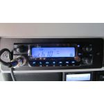 Iveco Eurocargo, CB Lafayette ZEUS, kovov DIN drk, HF sada Parrot CK3100 