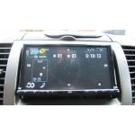 Nissan Pathfinder, CMOS kamera 180 stup v podloce SPZ - zobrazen na 2DIN rdiu JVC 