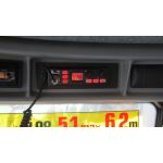 New Holland kombajn, CB vyslaka Allamat 409, CB antna President Kentucky, repro pod orig. mkou