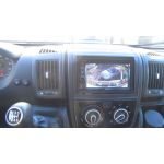 Fiat Ducato, kamera v brzdovm svtle a 2. kamera nad SPZ, 2DIN rdio Kenwood