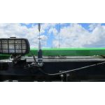 Komatsu buldozer, CB vyslaka Allamat 409, CB antna Sirio Turbo 800