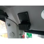 Otočný bagr Volvo, CB vysílačka Allamat 409, CB anténa Sirio Turbo 2000, reproduktor