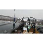 Cat, oton bagr, CB vyslaka Allamat 409, CB antna Sirio Turbo 800 