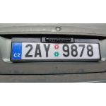 koda Octavia  - CCD kamera 180 stup v podloce SPZ, autordio Alpine s vyklpcm LCD cca 18cm 