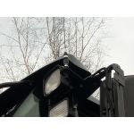 Nakladač Hitachi, CB vysílačka President Barry, DIN držák, CB anténa Sirio Mini Snake, reproduktor