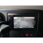 Daf XF, CB President Barry, 2DIN rádio Kenwood s BT, kamera CCD, oranžové predátory 