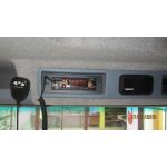 Mercedes Atego, CB vyslaka Lafayette ERMES, kovov DIN drk, zaputn CB repro 