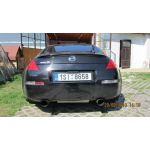 Nissan 350Z, CMOS kamera 180 stup v podloce SPZ - zobrazen na 2DIN rdiu 