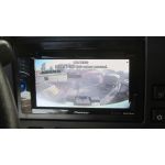 Daf XF, zptn kamera pro pohled do otevenho nvsu, zobrazen na 2DIN rdiu, pracovn LED svtla 