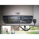 Daf XF, CB vyslaka Allamat 409, kov. DIN drk, CB ant. orig. Daf, CB repro 10cm pod orig. mkou