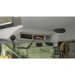 Case IH, CB vyslaka Allamat 409, CB antna Sirio Turbo 800, kovov DIN drk, pdavn CB repro